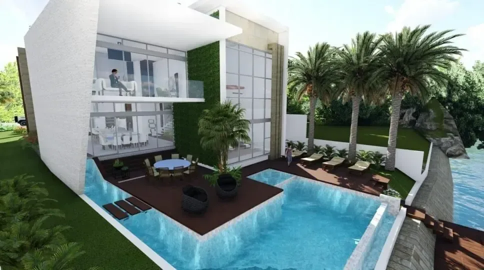 CASA DE LUJO EN VENTA EN PUERTO CANCÚN - 1
