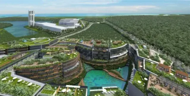 LOT FRONTING LAKE IN PUERTO CANCÚN