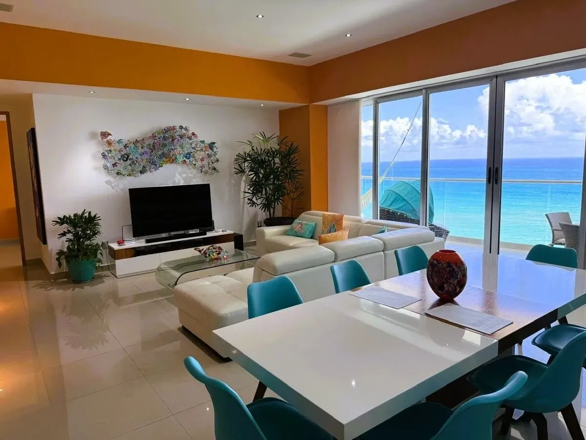 DEPARTAMENTO EN VENTA FRENTE AL MAR, LAHIA ZONA HOTELERA - 1